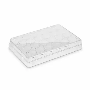 Placa Para Cultivo De Células 24 Poços Fundo Chato