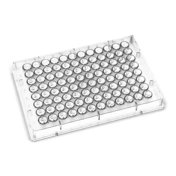 Microplaca de Microtitulação 96 Poços Fundo U com Tampa Estéril