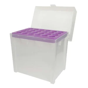 Rack Vazio Para Ponteiras De 5 Ml. Transparente